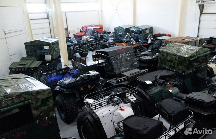 Квадроцикл переломка Ермак (Снегоболотоход)