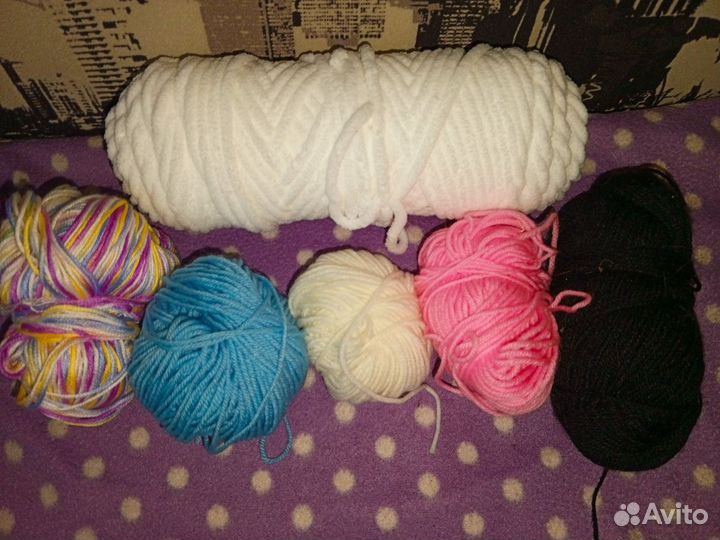 Пряжа нитки для вязания
