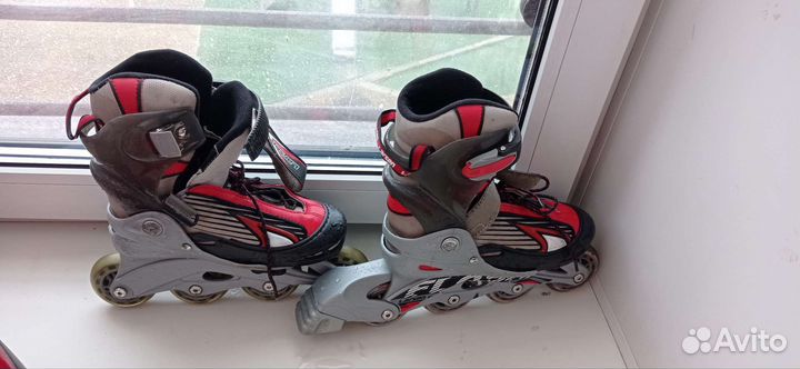 Роликовые коньки детские раздвижные