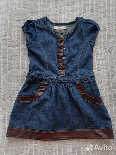 Джинсовое платье 110р