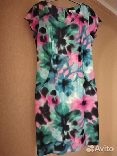 Платье летнее хлопок 48-50