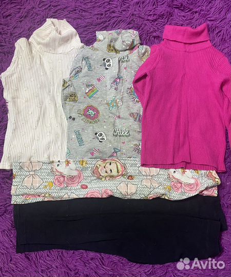 Пакет вещей на девочку 104