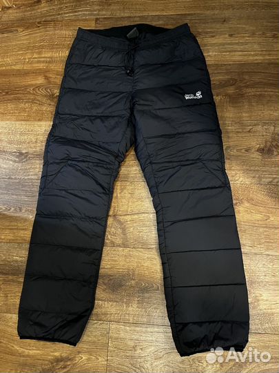 Брюки мужские Jack Wolfskin atmosphere down Black