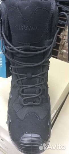 Трекинговые тактические ботинки с высокм берцем