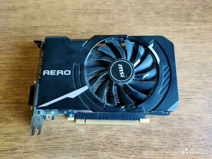 Видеокарта MSI gtx 1060 6gb aero oc