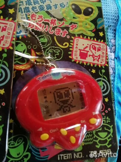 Тамагочи из 90х Динки Пришелец Tako Sejin