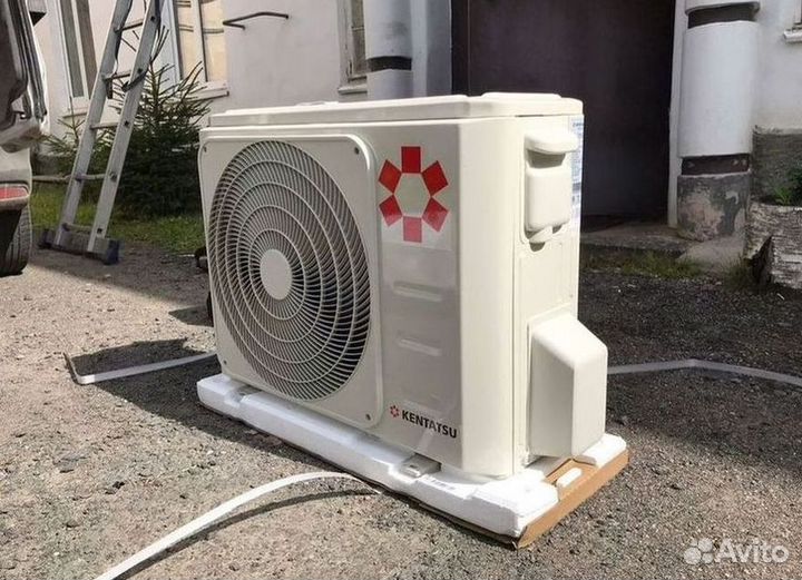 Сплит система с установкой