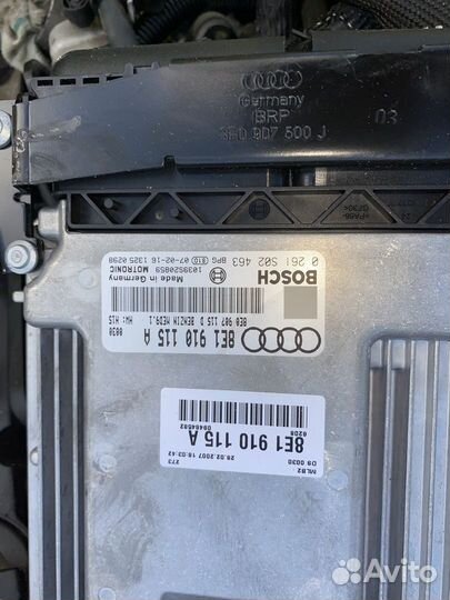 Блок управления двигателем BWE 8E1910115A Audi A4