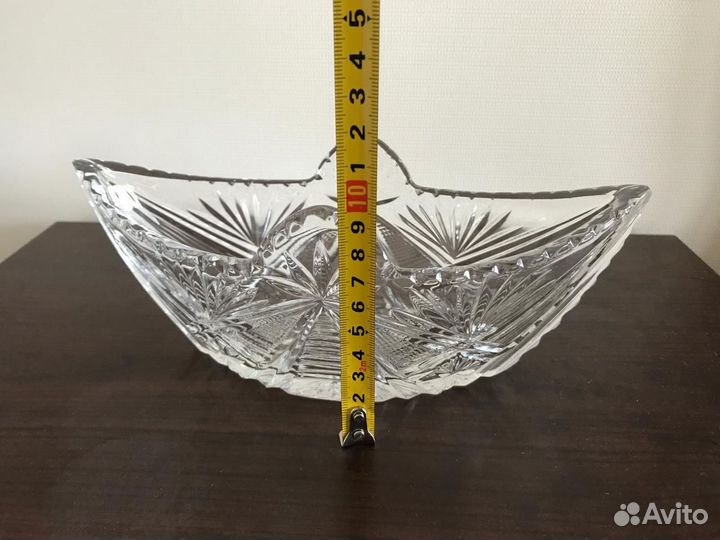 Хрустальная конфетница СССР