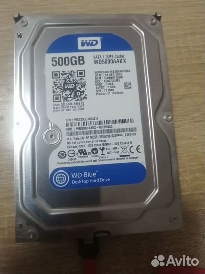 Жесткий диск HDD 500/320/250 гб/GB. Seagate WD