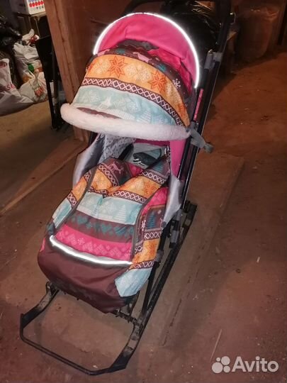 Санки коляска