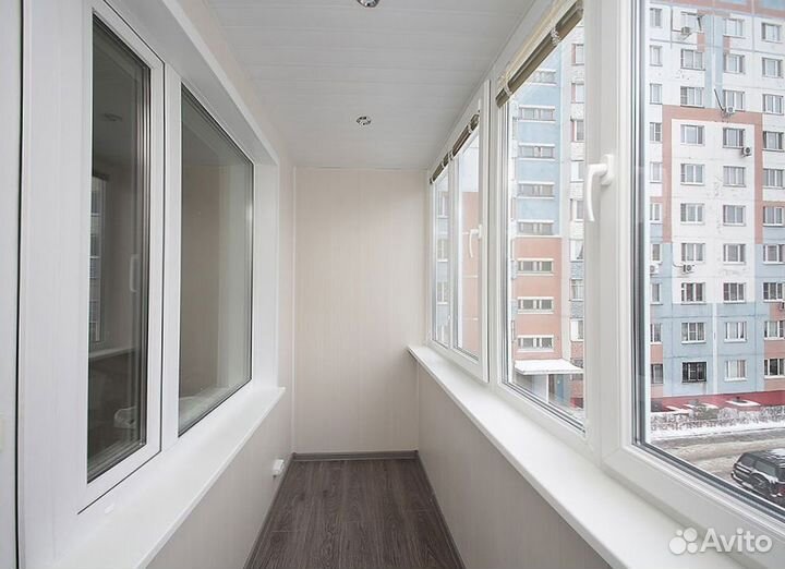 Остекление и отделка балконов