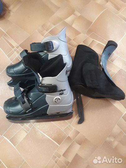 Коньки детские раздвижные