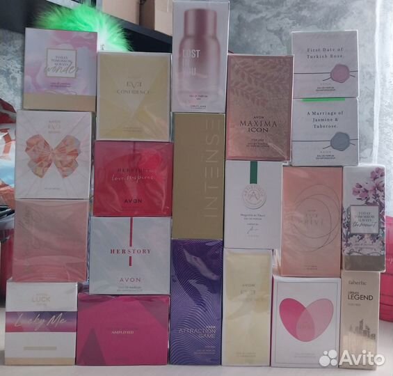 Духи faberlic,avon,oriflame