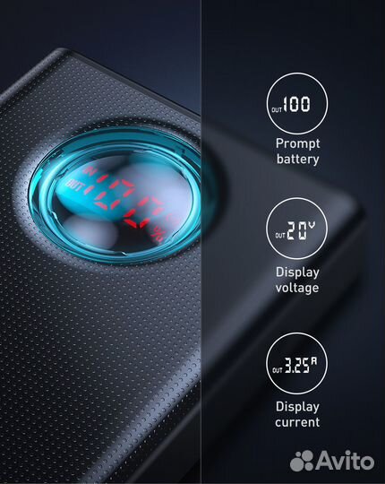 Power Bank Baseus 30000mAh 65W Новый