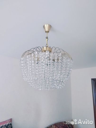 Люстра хрустальная богемия Чехия