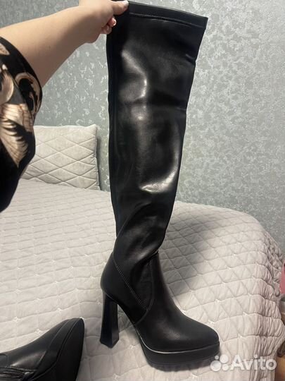 Сапоги ботфорты