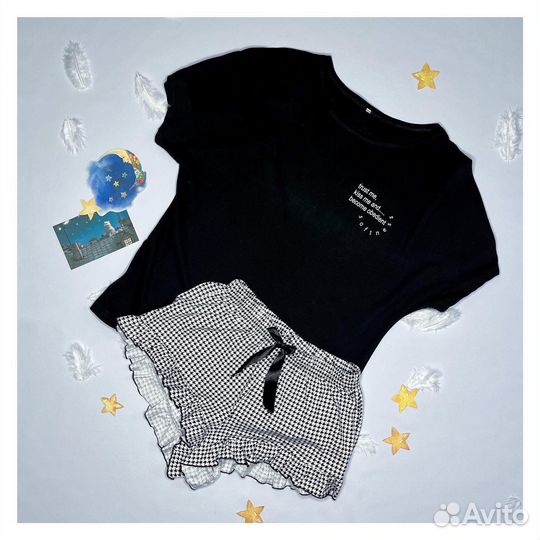 Пижамы женские новые хлопок