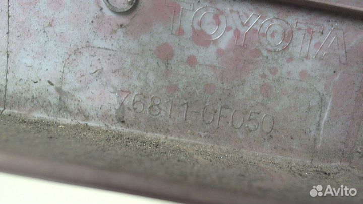 Подсветка номера Toyota Verso, 2011