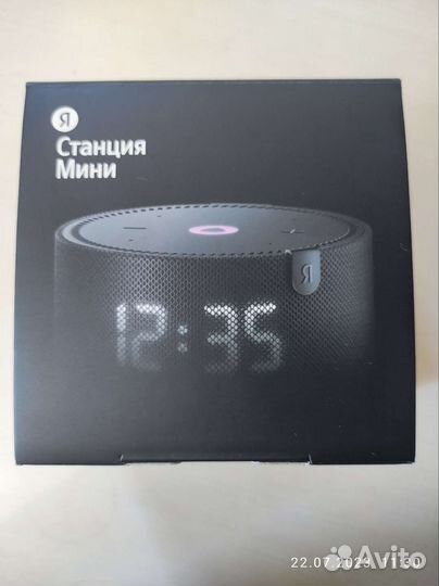 Яндекс станция мини с часами