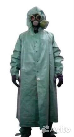 Костюм Л1, плащ озк, каска на реконструкцию сш-40