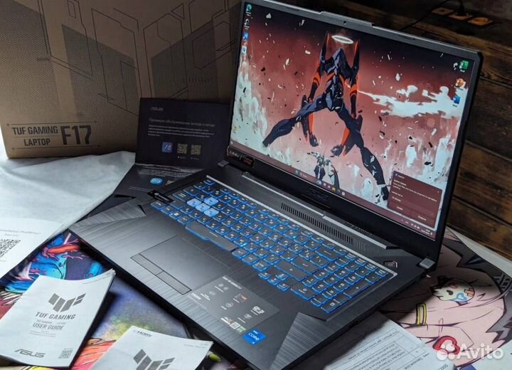 Аsus TUF Gaming 17.3/RTX 3060 как NEW