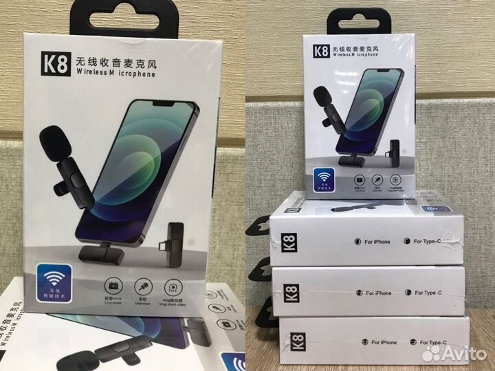 Петличный беспроводной микрофон