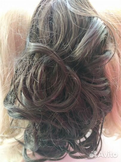 Длинный новый шиньон