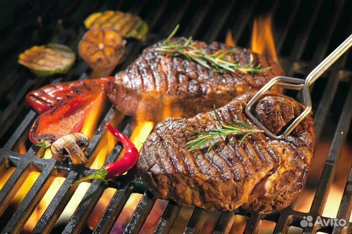 Мангал-казан-гриль-вертело с 3д крышей