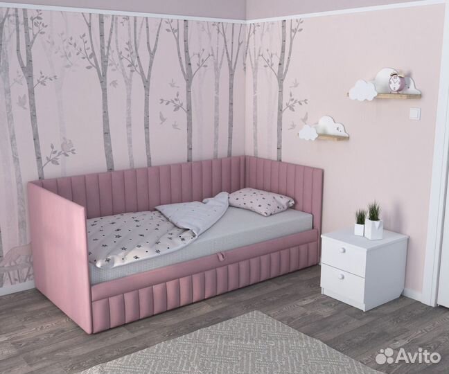 Кровать диван подростковая 200/90 (разные цвета)