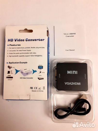 Преобразователь из VGA в hdmi