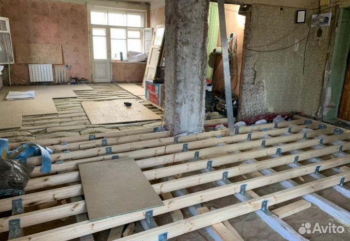 Ремонт и замена деревянных полов