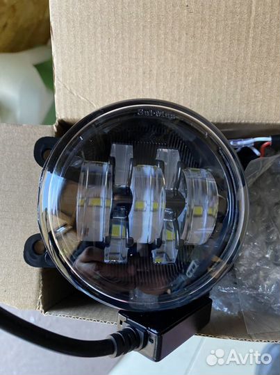 LED птф Sal-man Веста Форд Рено ближний+дальний