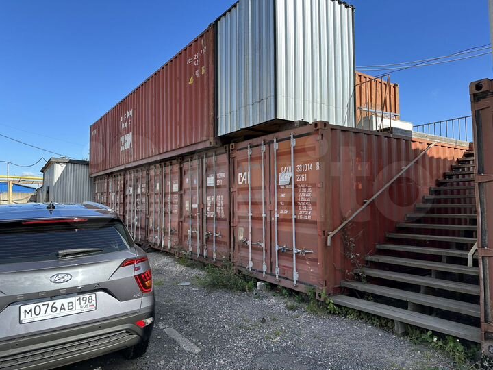 Аренда склада контейнера, 14 м² для хранения вещей