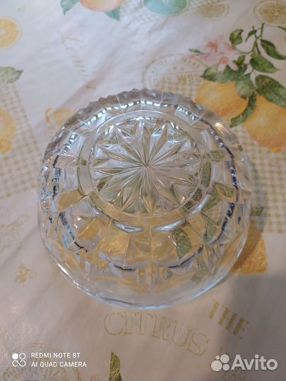 Хрустальная ваза СССР