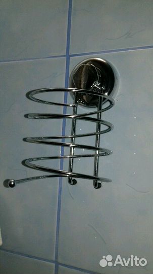 Держатель для фена на вакуумной присоске