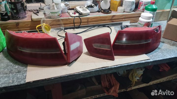 Фонарь задний audi a6 c6 рестайлинг