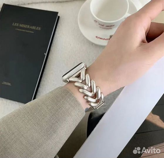 Ремешок металлический для Apple Watch 38, 40, 41