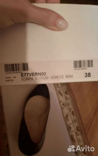 Туфли Baldinini женские черные