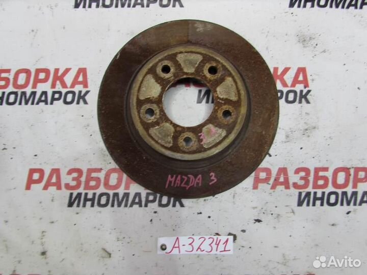 Диск тормозной задний для Mazda 3 2002-2009г