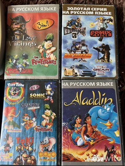 Sega и картридж