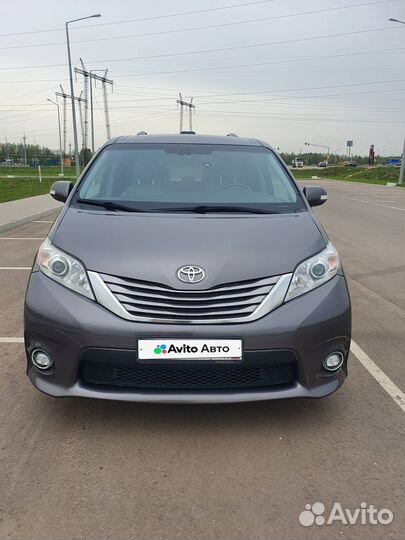 Toyota Sienna 3.5 AT, 2016, 140 000 км