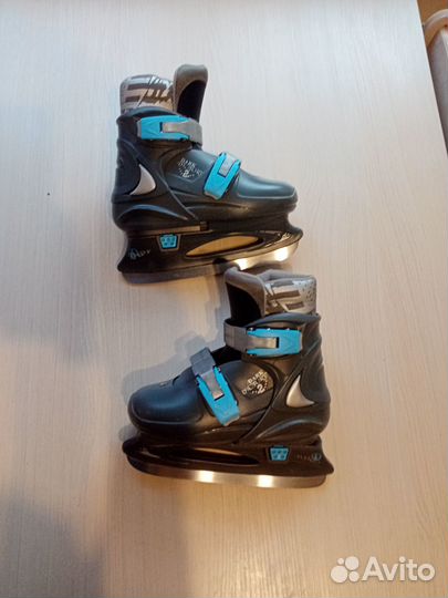 Лыжные крепления и детские коньки