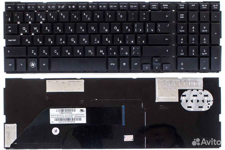 Новая клавиатура HP ProBook 4520 черная KHP104