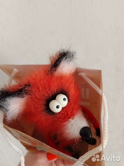 Лисенок игрушка