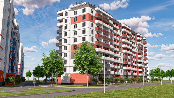 1-к. квартира, 37,7 м², 7/10 эт.