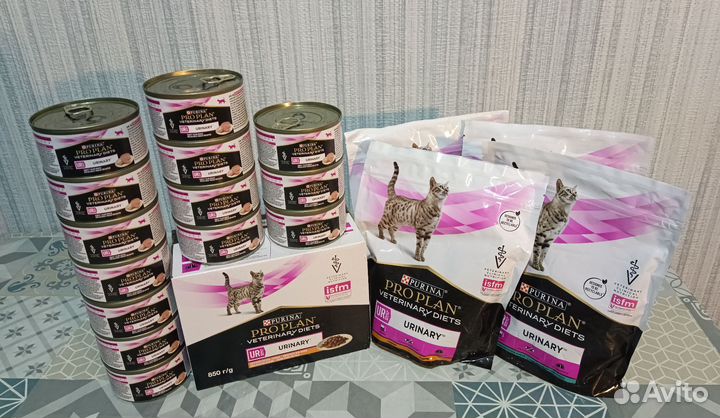 Pro plan Veterinary diets Urinary паштет 24*195гр