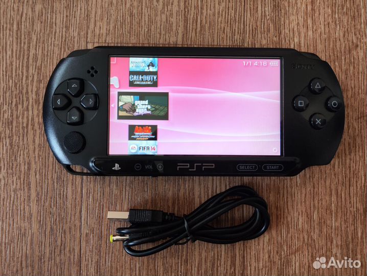 Sony PSP, Прошитая 6.61 PRO-Инфинити, 130+ Игр