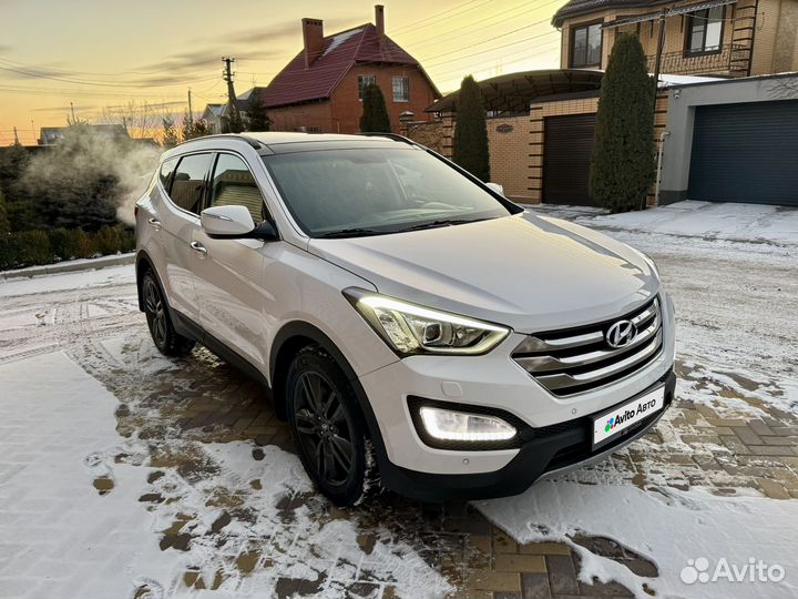 Hyundai Santa Fe 2.2 AT, 2013, 239 692 км