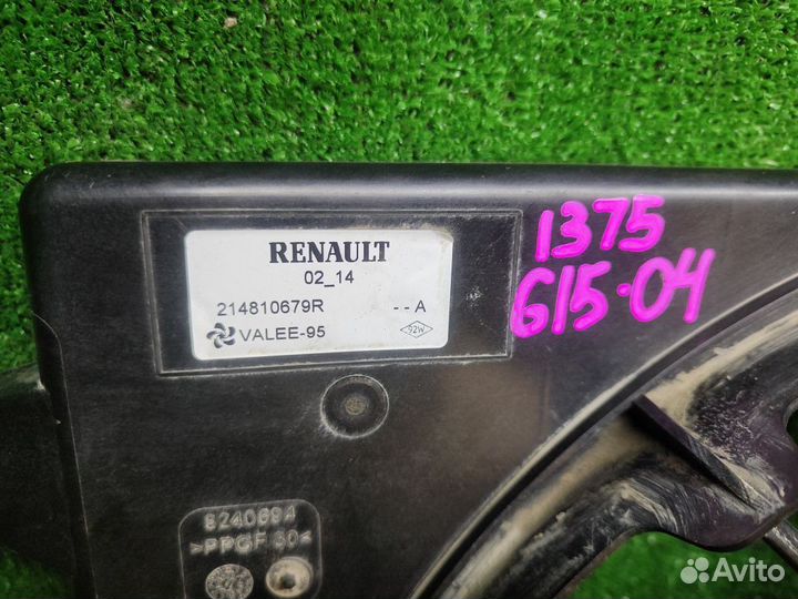 Диффузор радиатора Nissan Almera